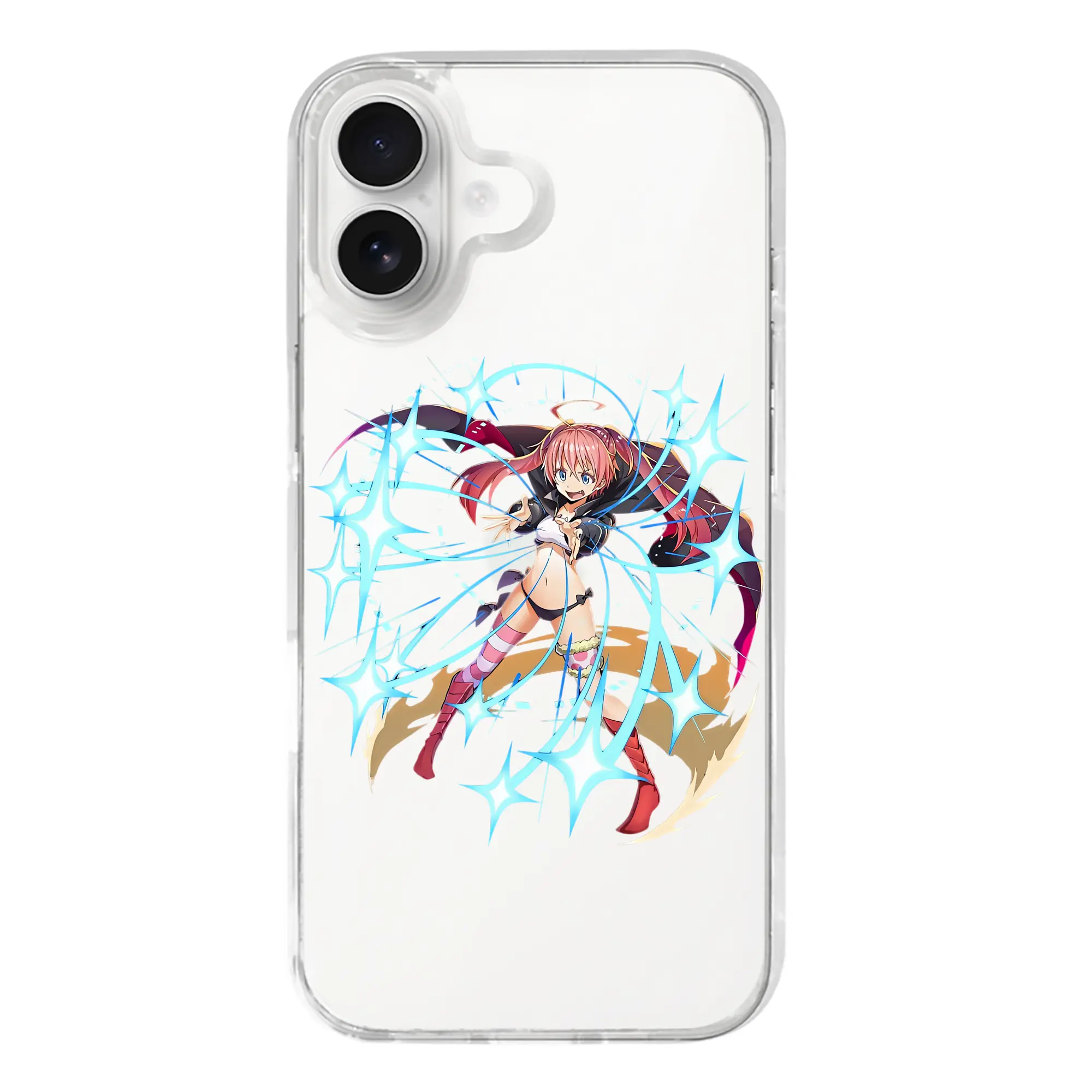 転生したらスライムだった件 グッズ,ミリム・ナーヴァ - iPhone 17シリーズ 透明スマホケース – 薄型・耐衝撃・精密フィット保護カバー